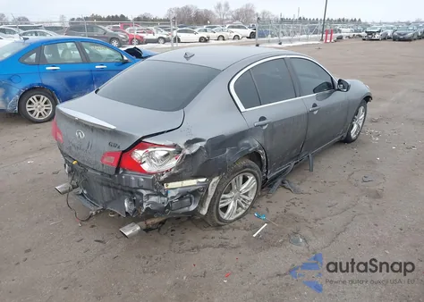 2013 Infiniti G37X z USA, uszkodzony, nr VIN JN1CV6AR3DM759371